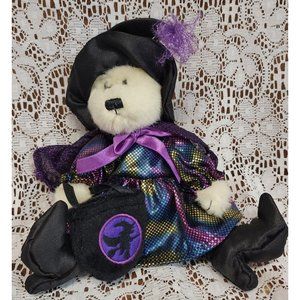 2004 Hugfun Intl Halloween Witch Trick Or Treat Teddy Bear Plush In Costume